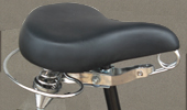 beach cruiser bike saddle